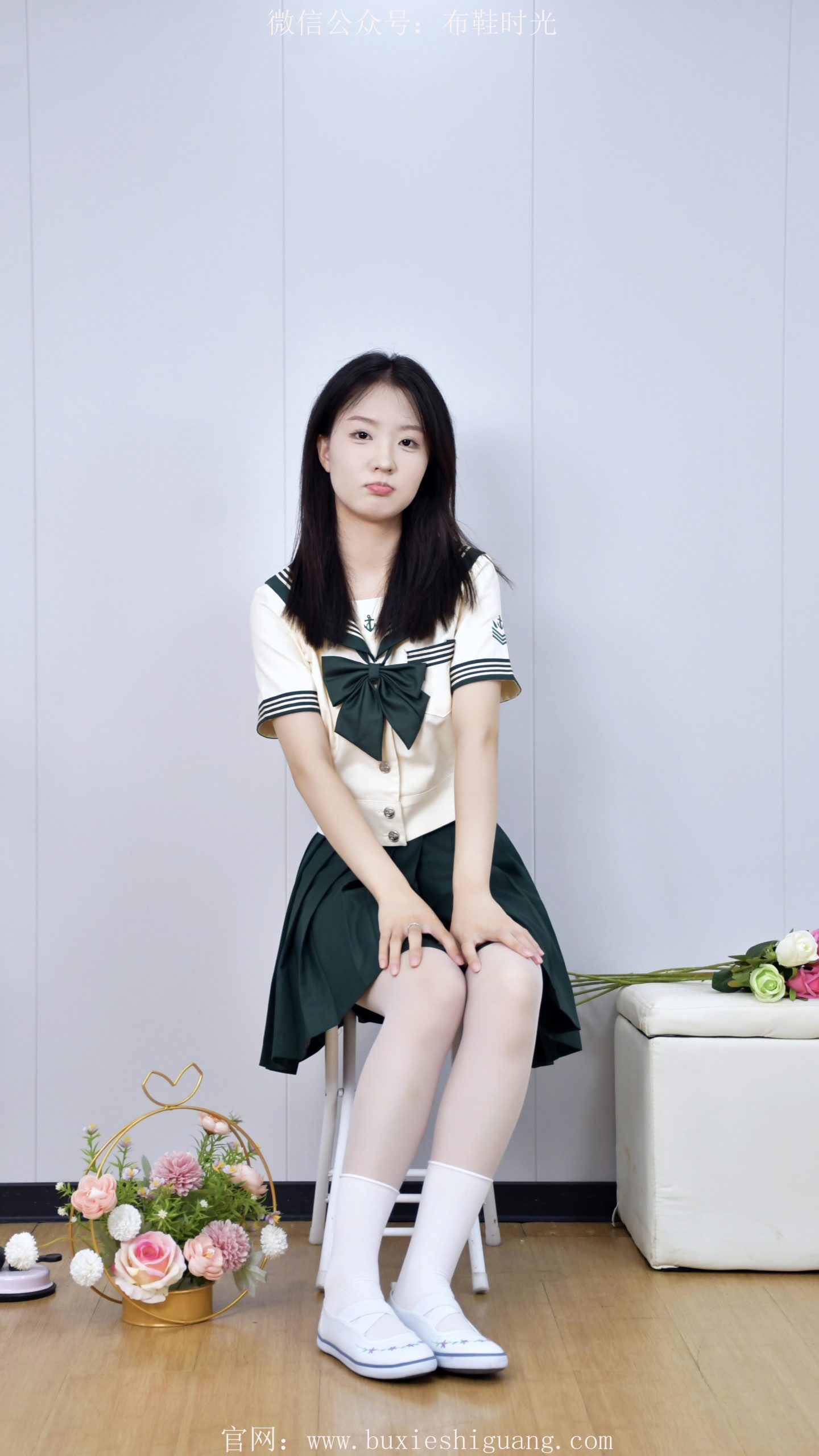 236/月月~【袜鞋JK韵】JK制服白袜浅鞋，每步每姿皆青春校园风。